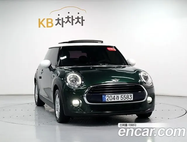 MINI COOPER D 2017 — 199 539 км, зелёный, Корея — под ключ — фото 2