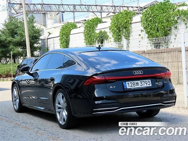 AUDI A7 2022 — 59 340 км, чёрный, Корея — под ключ — фото 3