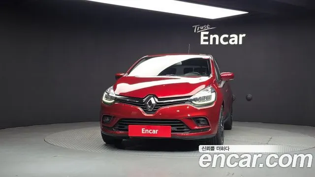 RENAULT KOREA CLIO 2018 — 75 875 км, красный, Корея — под ключ — фото 3