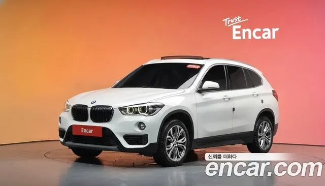BMW X1 2019 — 68 134 км, белый, Корея — под ключ — фото 2