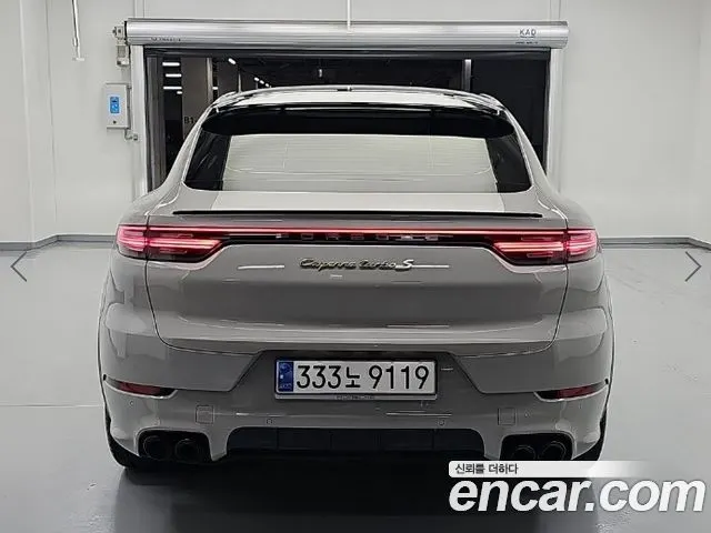PORSCHE CAYENNE 2020 — 50 294 км, серебристо-серый, Корея — под ключ — фото 2