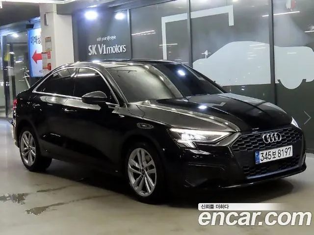 AUDI A3 2023 — 23 703 км, чёрный, Корея — под ключ — фото 12