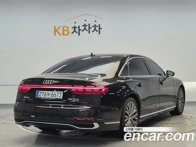 AUDI A8 2023 — 15 974 км, чёрный, Корея — под ключ — фото 3