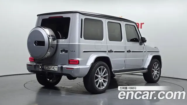 MERCEDES-BENZ G-CLASS W463B 2021 — 36 809 км, серебристый, Корея — под ключ — фото 2