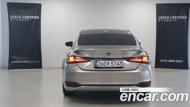 LEXUS ES300H 2026 — 5 490 км, светло-золотистый, Корея — под ключ — фото 4