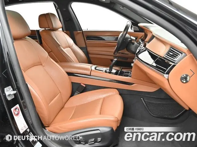 BMW 7 SERIES 2015 — 203 517 км, чёрный, Корея — под ключ — фото 10