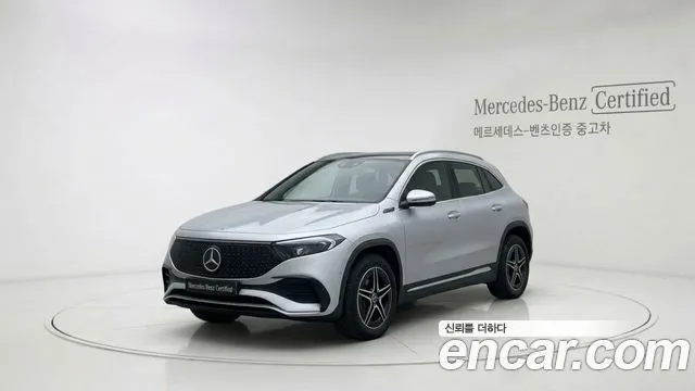 MERCEDES-BENZ EQA H243 2025 — 735 км, серебристый, Корея — под ключ — фото 1
