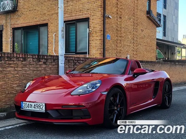 PORSCHE 718 BOXSTER — из Кореи под ключ
