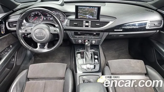 AUDI A7 2016 — 133 650 км, чёрный, Корея — под ключ — фото 7