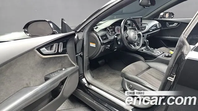 AUDI A7 2016 — 133 650 км, чёрный, Корея — под ключ — фото 10