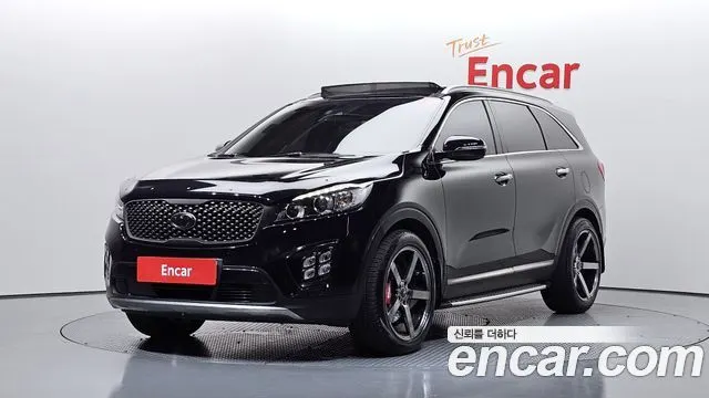 KIA SORENTO 2015 — 212 779 км, чёрный, Корея — под ключ — фото 1