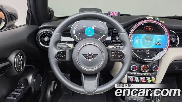 MINI COOPER S CONVERTIBLE 2023 — 36 206 км, белый-перламутр, Корея — под ключ — фото 12