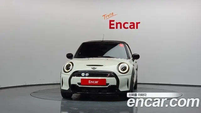 MINI COOPER S CONVERTIBLE 2023 — 36 206 км, белый-перламутр, Корея — под ключ — фото 3