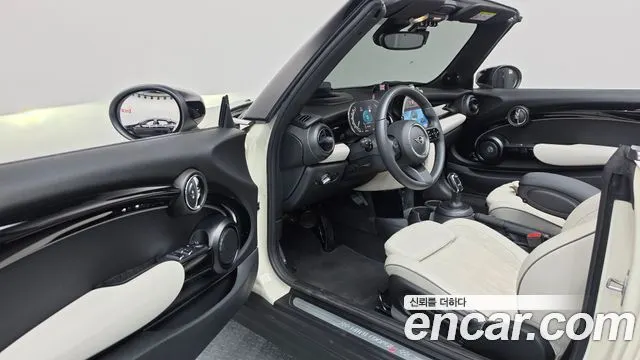 MINI COOPER S CONVERTIBLE 2023 — 36 206 км, белый-перламутр, Корея — под ключ — фото 10