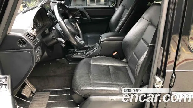 MERCEDES-BENZ G-CLASS W463 2012 — 164 000 км, чёрный, Корея — под ключ — фото 8
