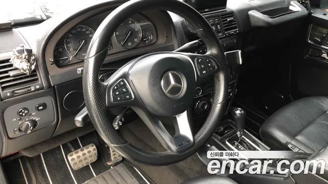 MERCEDES-BENZ G-CLASS W463 2012 — 164 000 км, чёрный, Корея — под ключ — фото 10