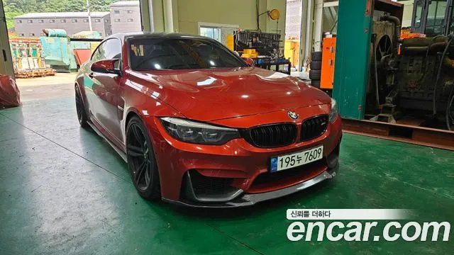BMW M4 2018 — 115 906 км, красный, Корея — под ключ — фото 10