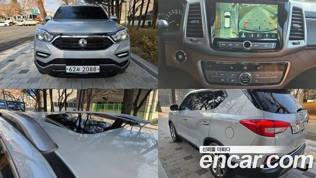 KGM G4 REXTON 2018 — 124 662 км, серебристый, Корея — под ключ — фото 12