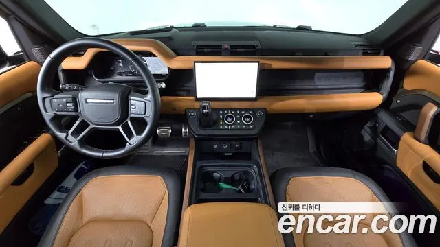 LAND ROVER DEFENDER 2023 — 13 400 км, светло-золотистый, Корея — под ключ — фото 7