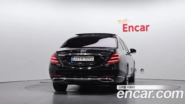MERCEDES-BENZ S-CLASS W222 2018 — 125 376 км, чёрный, Корея — под ключ — фото 4