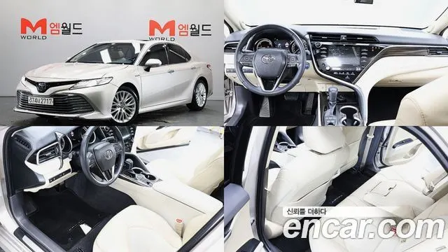 TOYOTA CAMRY 2018 — 112 134 км, светло-золотистый, Корея — под ключ — фото 11