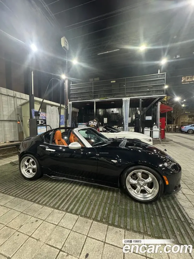 MAZDA MX-5 MIATA 2017 — 86 000 км, чёрный, Корея — под ключ — фото 7
