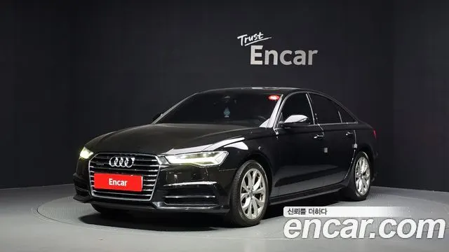 AUDI A6 2018 — 240 320 км, чёрный, Корея — под ключ — фото 1