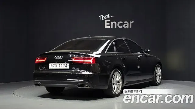 AUDI A6 2018 — 240 320 км, чёрный, Корея — под ключ — фото 2