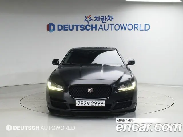 JAGUAR XE 2016 — 159 000 км, синий, Корея — под ключ — фото 3