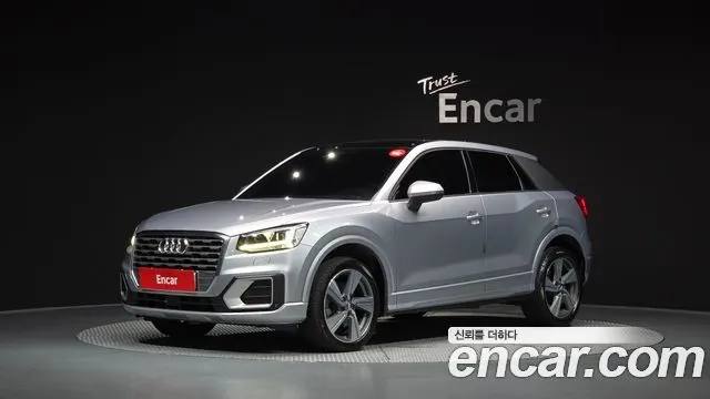 AUDI Q2 2020 — 63 288 км, серебристо-серый, Корея — под ключ — фото 1