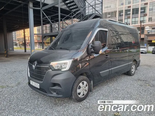 RENAULT KOREA MASTER 2021 — 10 000 км, чёрный, Корея — под ключ — фото 3