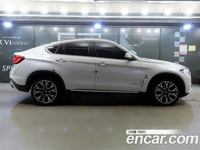 BMW X6 2017 — 177 671 км, белый, Корея — под ключ — фото 3