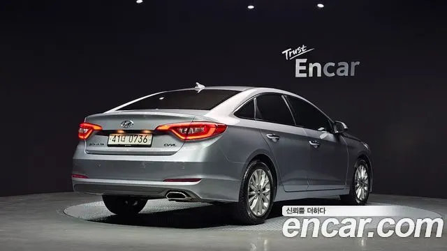 HYUNDAI SONATA 2016 — 167 207 км, серебристый, Корея — под ключ — фото 2