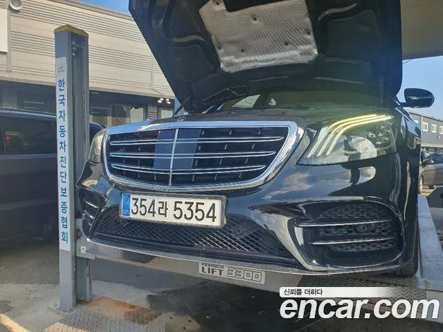 MERCEDES-BENZ S-CLASS W222 2018 — 221 030 км, чёрный, Корея — под ключ — фото 3