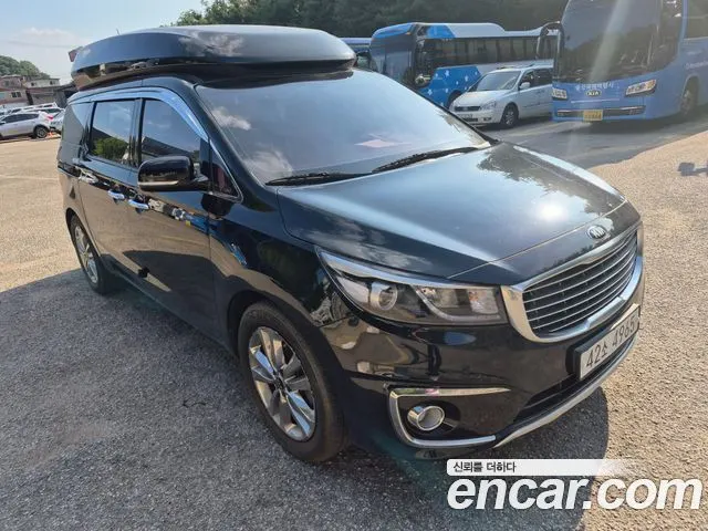 KIA CARNIVAL 2015 — 210 000 км, чёрный, Корея — под ключ — фото 12
