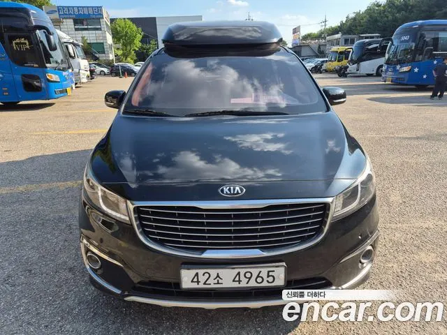 KIA CARNIVAL 2015 — 210 000 км, чёрный, Корея — под ключ — фото 3