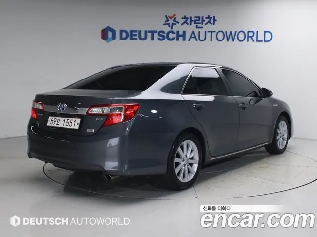 TOYOTA CAMRY 2012 — 206 416 км, серый, Корея — под ключ — фото 2