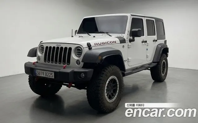 JEEP WRANGLER 2016 — 218 000 км, белый, Корея — под ключ — фото 1