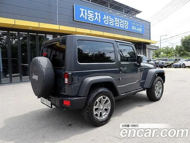 JEEP WRANGLER 2017 — 116 000 км, чёрный, Корея — под ключ — фото 2