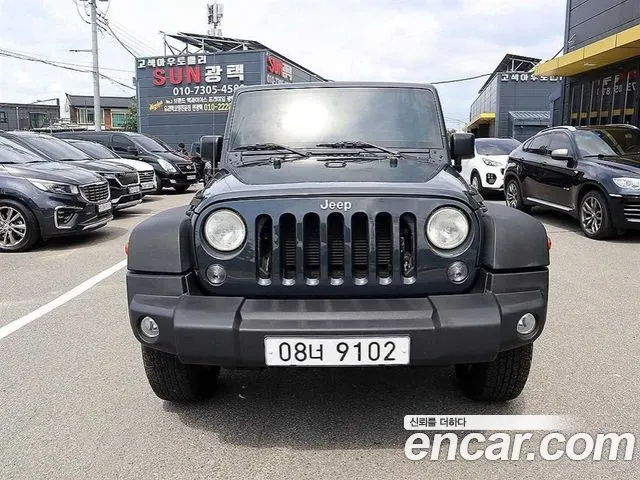 JEEP WRANGLER 2017 — 116 000 км, чёрный, Корея — под ключ — фото 3
