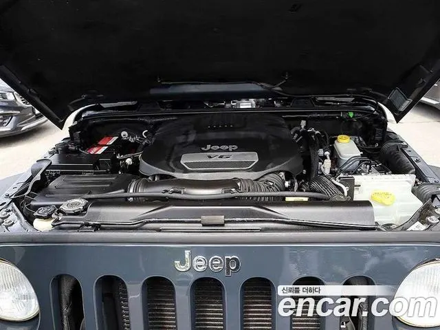 JEEP WRANGLER 2017 — 116 000 км, чёрный, Корея — под ключ — фото 6