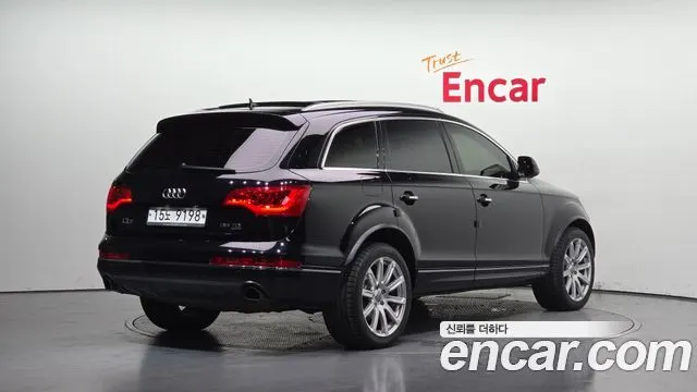 AUDI Q7 2015 — 165 085 км, чёрный, Корея — под ключ — фото 2