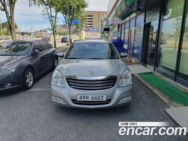 RENAULT KOREA SM7 NEW ART 2008 — 44 303 км, серебристо-серый, Корея — под ключ — фото 12