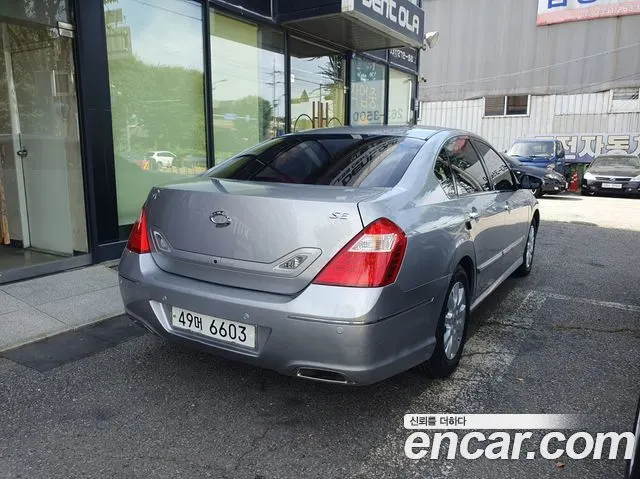 RENAULT KOREA SM7 NEW ART 2008 — 44 303 км, серебристо-серый, Корея — под ключ — фото 4