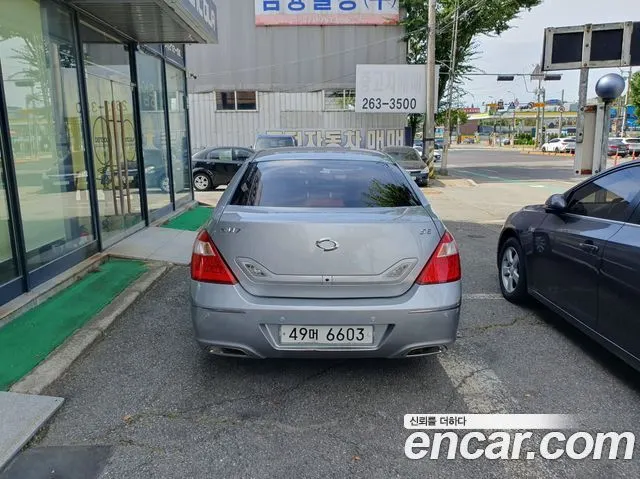 RENAULT KOREA SM7 NEW ART 2008 — 44 303 км, серебристо-серый, Корея — под ключ — фото 6