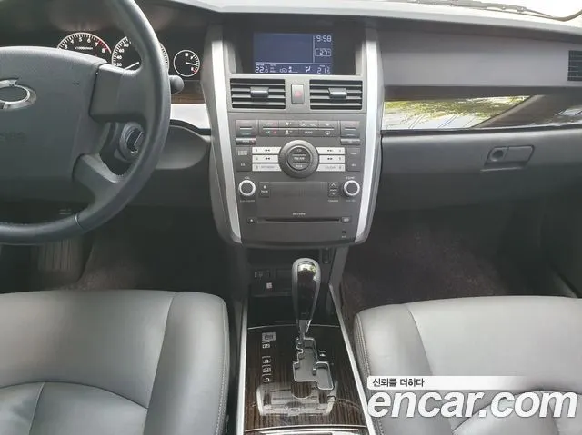 RENAULT KOREA SM7 NEW ART 2008 — 44 303 км, серебристо-серый, Корея — под ключ — фото 8