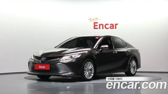 TOYOTA CAMRY 2018 — 167 143 км, коричневый, Корея — под ключ — фото 1