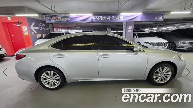 LEXUS ES350 2014 — 140 316 км, серебристый, Корея — под ключ — фото 8