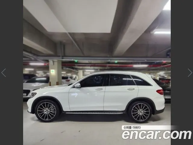 MERCEDES-BENZ GLC-CLASS X253 2019 — 134 740 км, белый, Корея — под ключ — фото 3