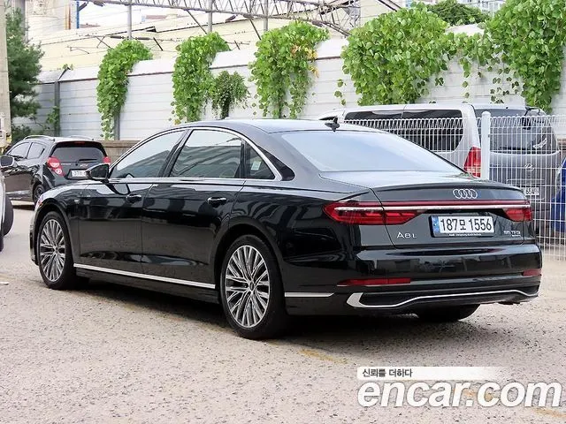 AUDI A8 2022 — 87 517 км, чёрный, Корея — под ключ — фото 3